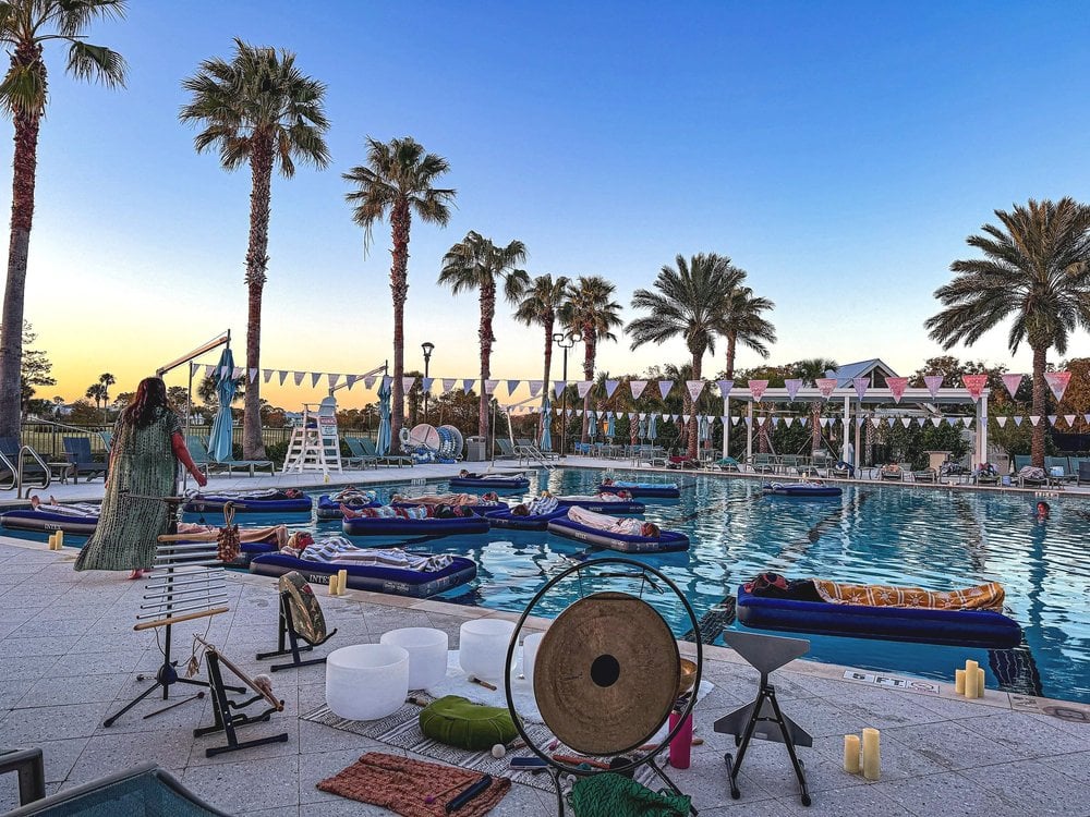 Sunset Floating SoundBath Meditation 1